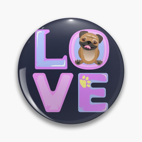 Item preview, My pug is my valentine  designed and sold by chrstdnl.
