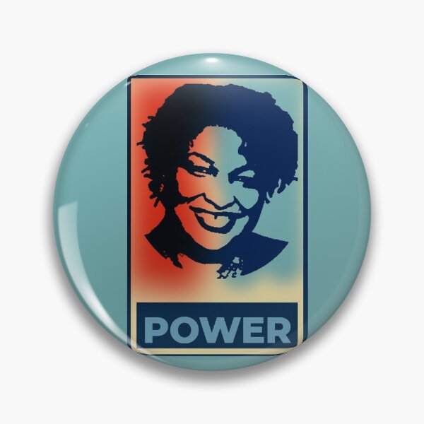 Item preview, STACEY ABRAMS Power Poster Art designed and sold by LoveAndDefiance.
