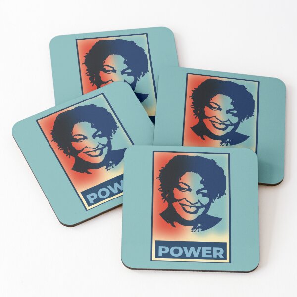 Item preview, STACEY ABRAMS Power Poster Art designed and sold by LoveAndDefiance.