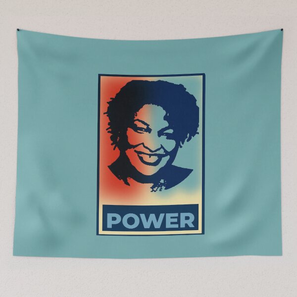 Item preview, STACEY ABRAMS Power Poster Art designed and sold by LoveAndDefiance.