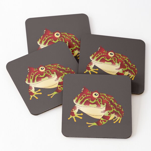 Item preview, Red Ornate Pacman Frog designed and sold by anacecilia.