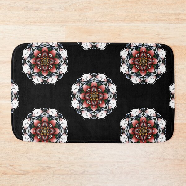 Item preview, Dragonfly fire mandala  designed and sold by stickypixie.