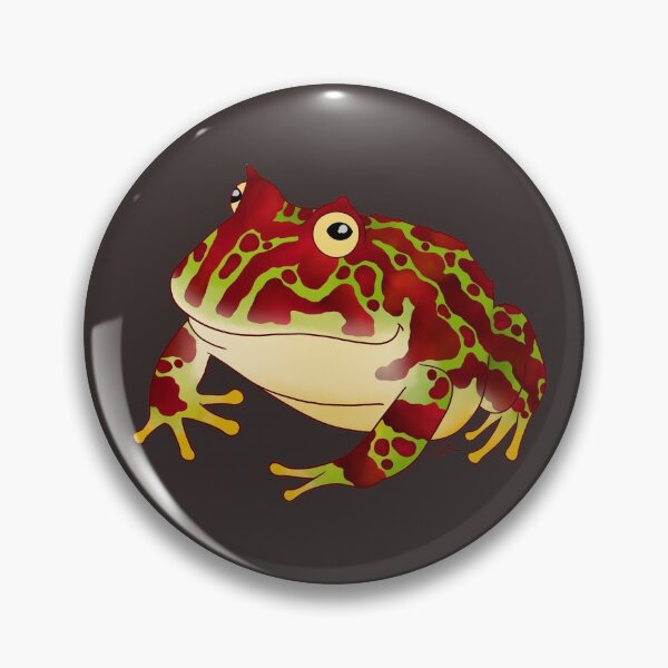 Item preview, Red Ornate Pacman Frog designed and sold by anacecilia.