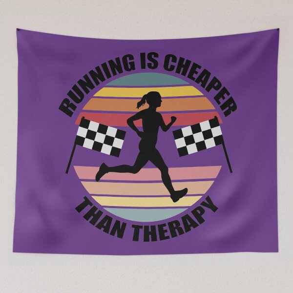 Item preview, Running is Cheaper Than Therapy designed and sold by Orchyd.