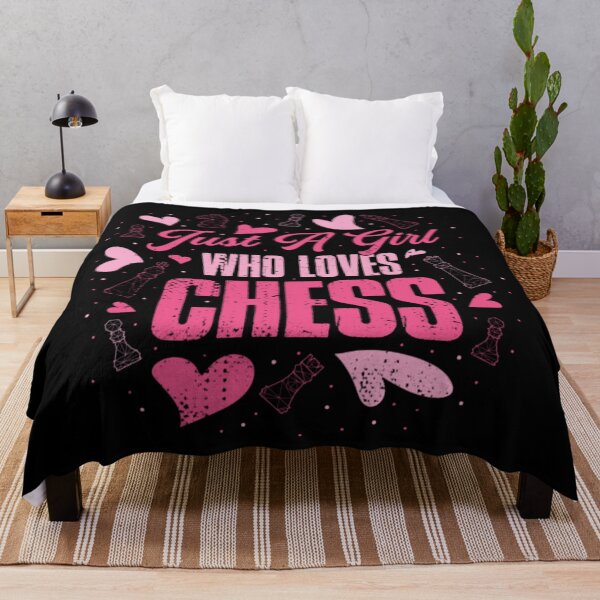 Item preview, Just A Girl Who Loves Chess  designed and sold by MarinoLeila.