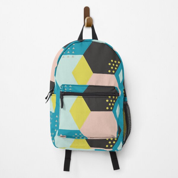 Item preview, Bluish Black Hexagonal Abstract designed and sold by BhavyaBathla.