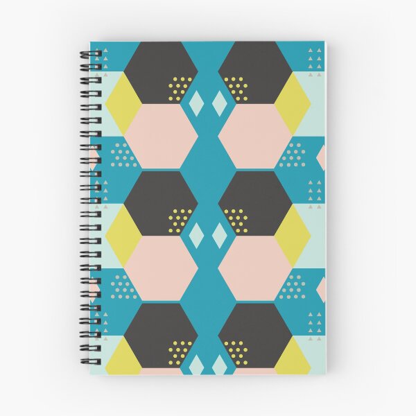 Item preview, Bluish Black Hexagonal Abstract designed and sold by BhavyaBathla.