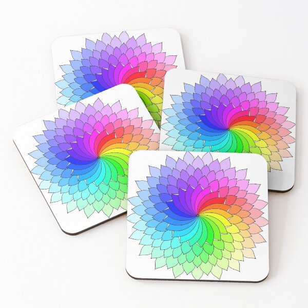 Item preview, 21 point colour wheel mandala  designed and sold by BGStoreAus.