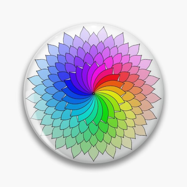 Item preview, 21 point colour wheel mandala  designed and sold by BGStoreAus.
