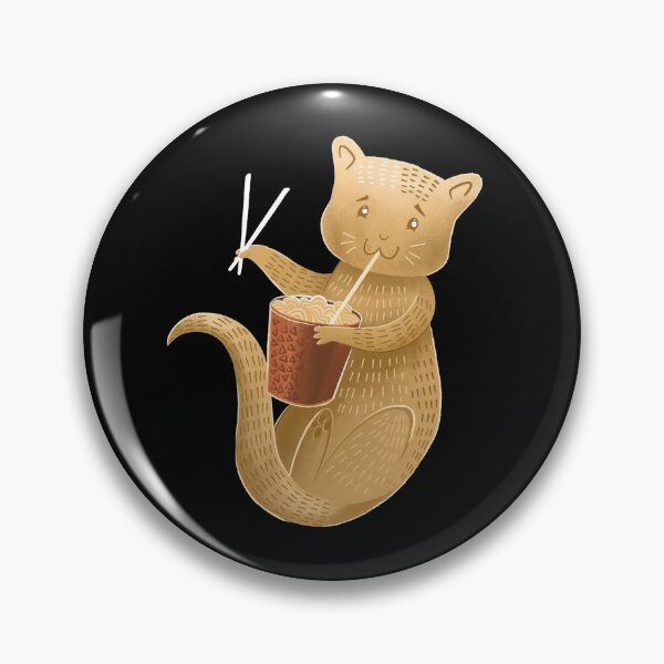 Item preview, Ferret eating noodles designed and sold by jasmineberry.