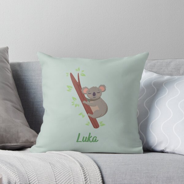 Item preview, Luka Boys Name Koala Print designed and sold by melbournegirl.