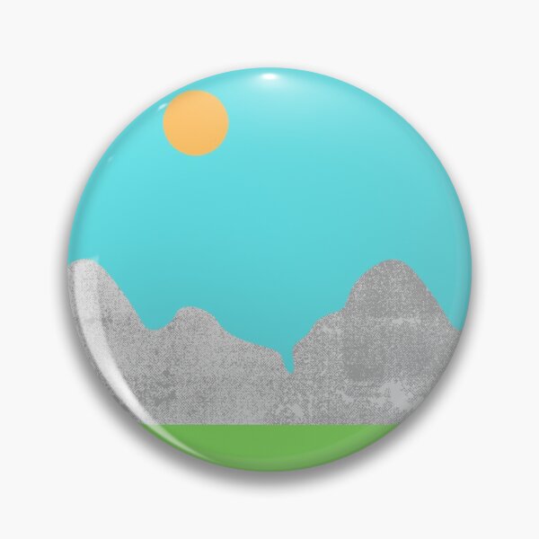 Item preview, Grass, Gray Mountains, and Sun in Blue Sky designed and sold by ShaunSandhu.