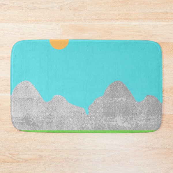 Item preview, Grass, Gray Mountains, and Sun in Blue Sky designed and sold by ShaunSandhu.