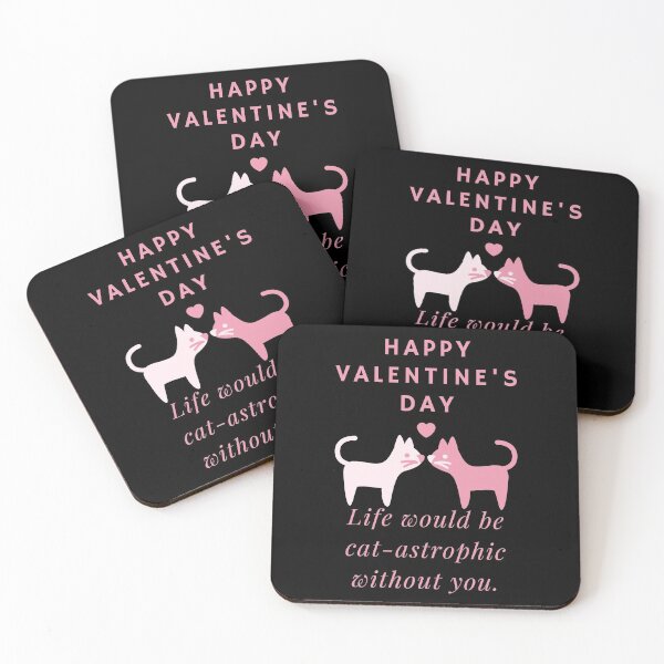 Item preview, Funny Valentine - Cat Pun designed and sold by StephenMollie.