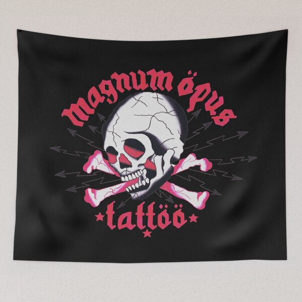 Item preview, Clasic Magnum Opus Skull Logo designed and sold by PhilKyleMOHC.