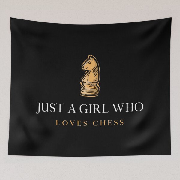 Item preview, Just A Girl Who Loves Chess designed and sold by MarinoLeila.