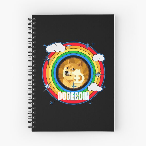 Item preview, Criptomoneda Dogecoin DOGE - Arco iris designed and sold by Bitcoin-Fashion.