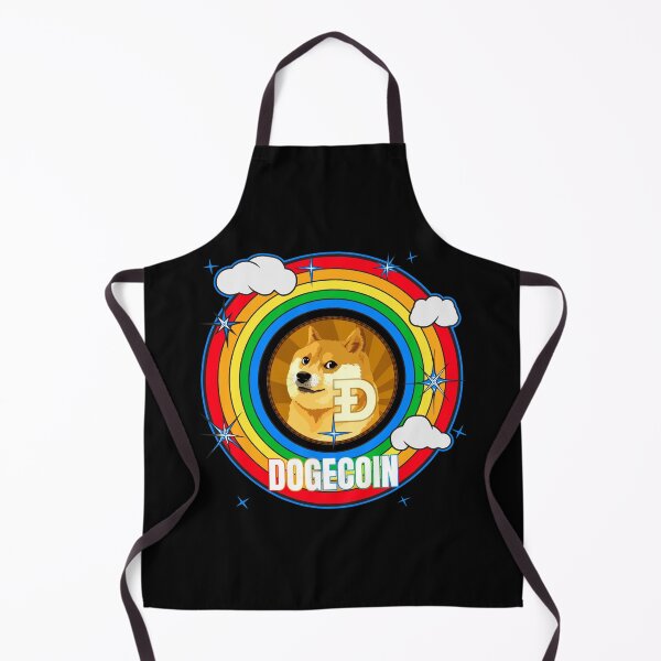 Item preview, Dogecoin DOGE Cryptocurrency - Rainbow designed and sold by Bitcoin-Fashion.