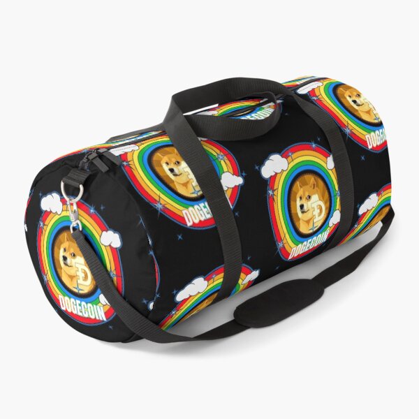 Item preview, Dogecoin DOGE Cryptocurrency - Rainbow designed and sold by Bitcoin-Fashion.