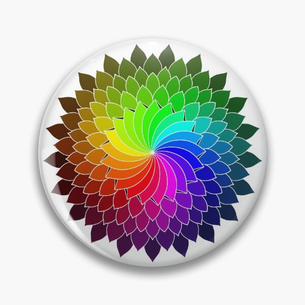 Item preview, 21 point colour wheel mandala inverted  designed and sold by BGStoreAus.