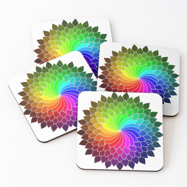 Item preview, 21 point colour wheel mandala inverted  designed and sold by BGStoreAus.