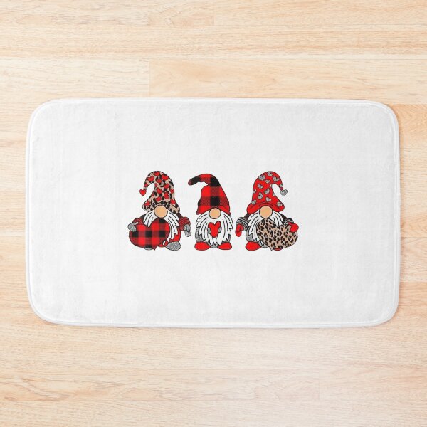 Item preview, Three Gnomes Holding Heart Leopard Happy Valentine's Day designed and sold by OdonnellConrad.