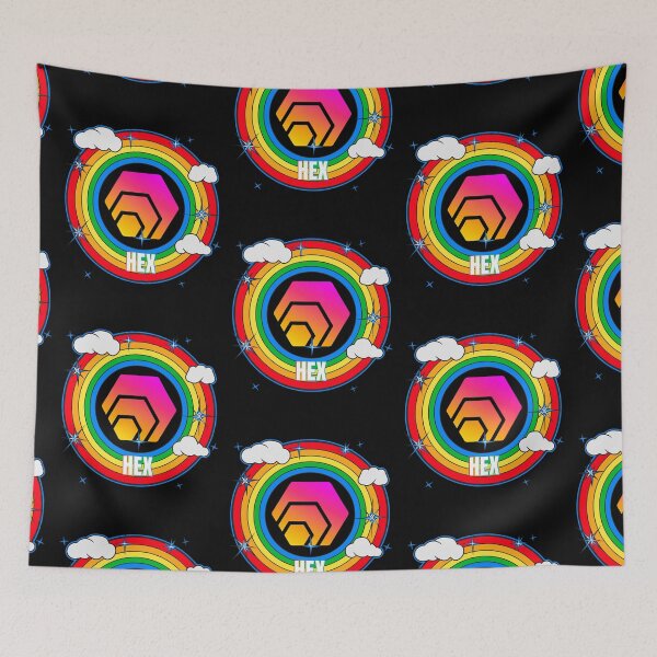 Item preview, HEX Cryptocurrency - Rainbow designed and sold by Bitcoin-Fashion.