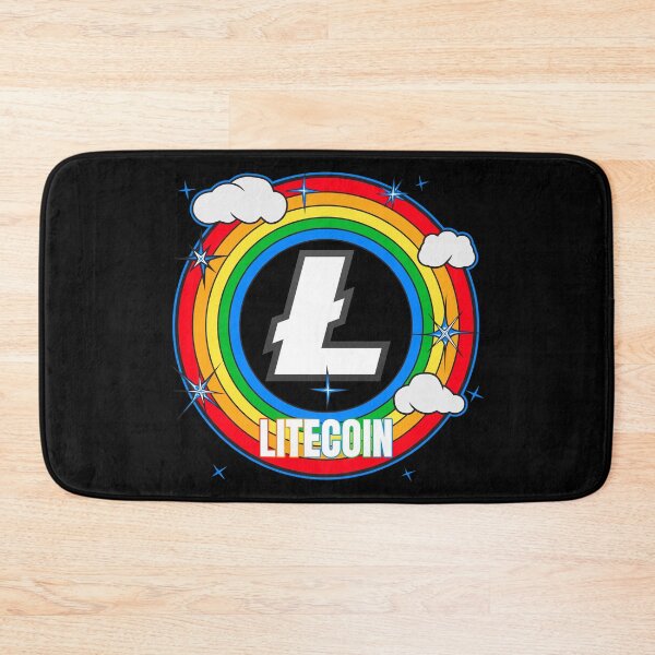 Item preview, Litecoin LTC Cryptocurrency - Rainbow designed and sold by Bitcoin-Fashion.