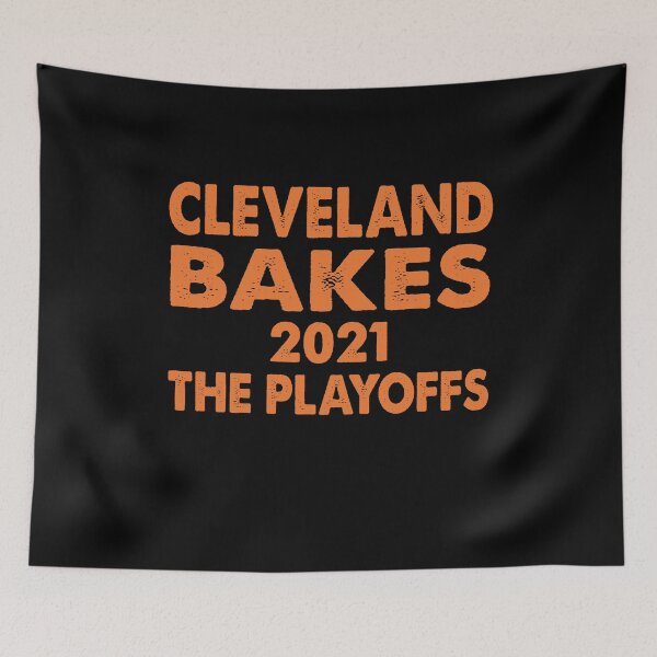 Item preview, CLEVELAND BAKES 2021 THE PLAYOFFS RETRO designed and sold by ContreiDesign.