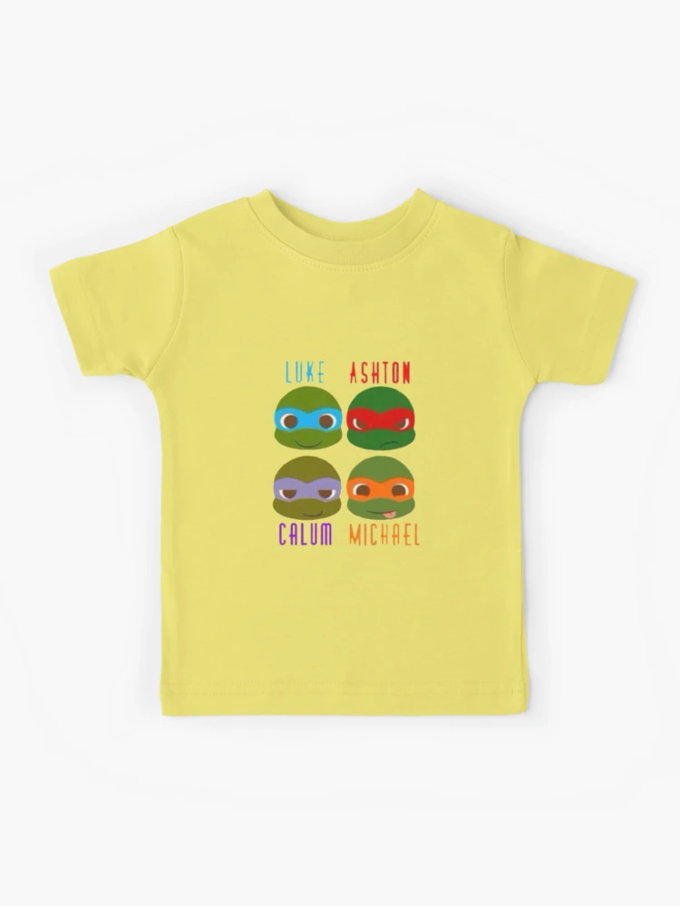 Michelangelo Ninja Turtles Kids T-Shirt by HeavensD00r