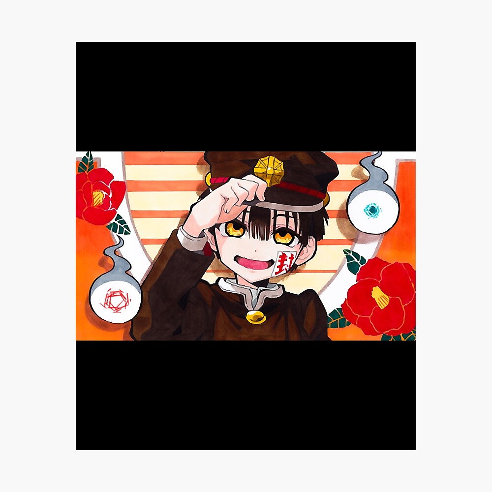 Hanako Jibaku Sha Nen Hanako Kun Poster By Fahninggi Redbubble