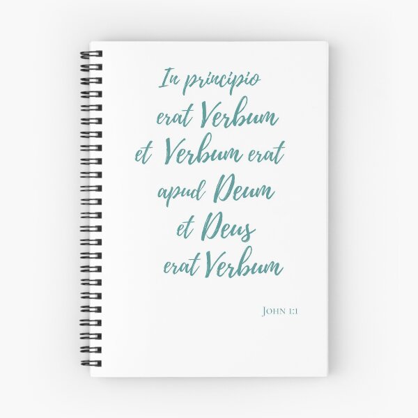 Item preview, John 1:1 - Latin - Script designed and sold by Sean Kilgo.