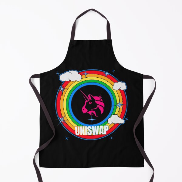 Artikelvorschau, Uniswap UNI Cryptocurrency - Regenbogen entworfen und verkauft von Bitcoin-Fashion.