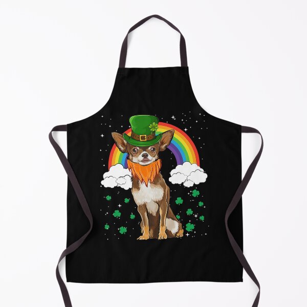 Item preview, Brown Chihuahua St Patricks Day Leprechaun designed and sold by JohnnyBench73.