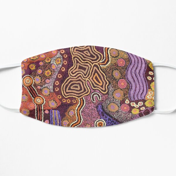 Australian aboriginal art Flat Mask