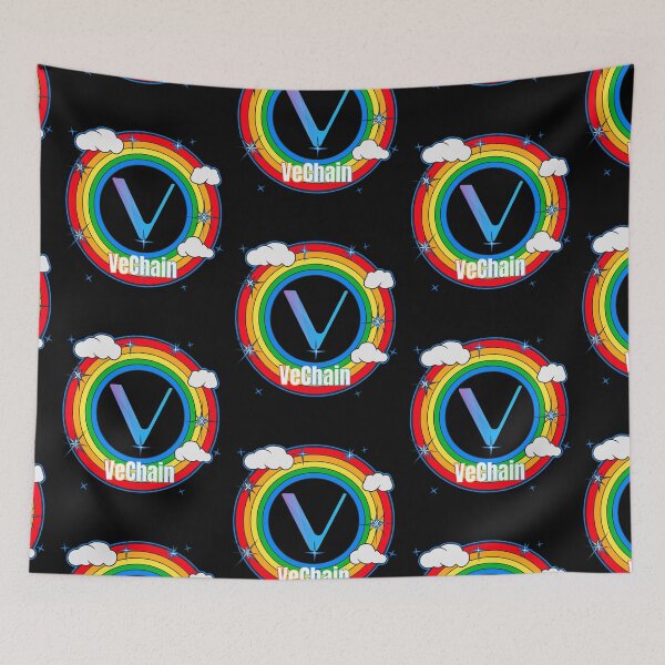 Item preview, VeChain VET Cryptocurrency - Rainbow designed and sold by Bitcoin-Fashion.