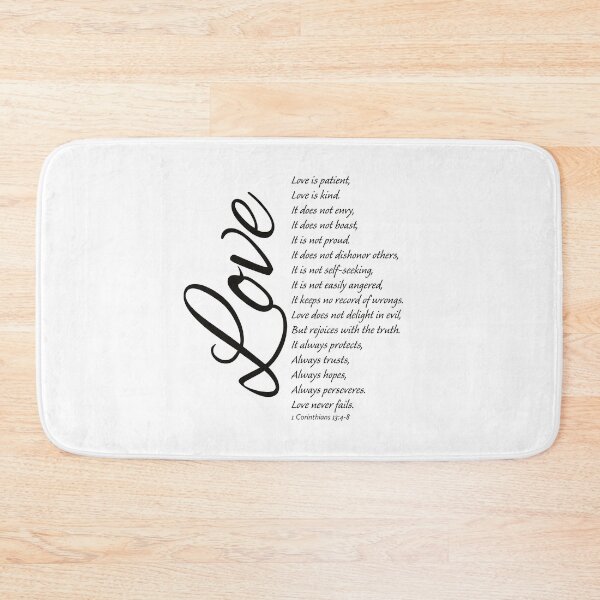 Item preview, Love is patient, love is kind, 1 Corinthians 13 designed and sold by MavenStrides.