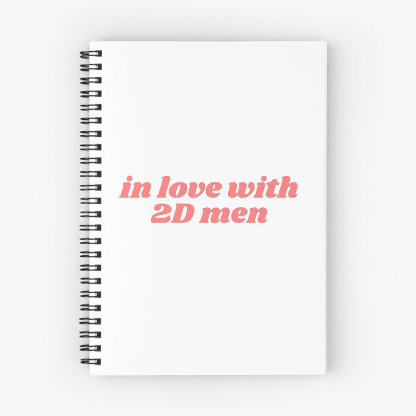 Item preview, in love with 2D men  designed and sold by irianmann.