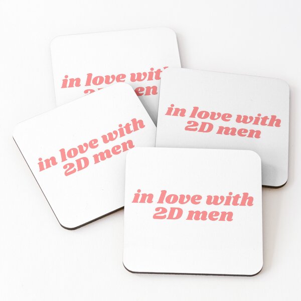 Item preview, in love with 2D men  designed and sold by irianmann.