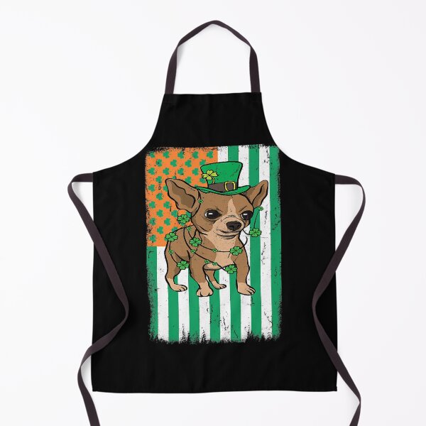 Item preview, Chihuahua Dog Leprechaun USA Irish Flag St Patrick's Day designed and sold by JohnnyBench73.