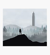 The 100 - Flat Landscape Photographic Print