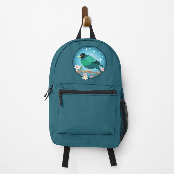 Item preview, Vector Green Bird with Stars and Flowers designed and sold by felinedreams.