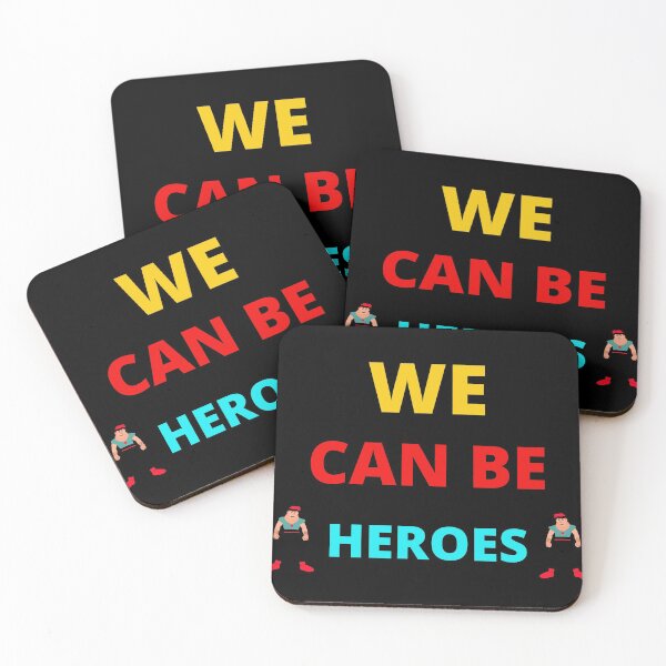 Item preview, WE CAB BE HEROES designed and sold by Trendy Design.