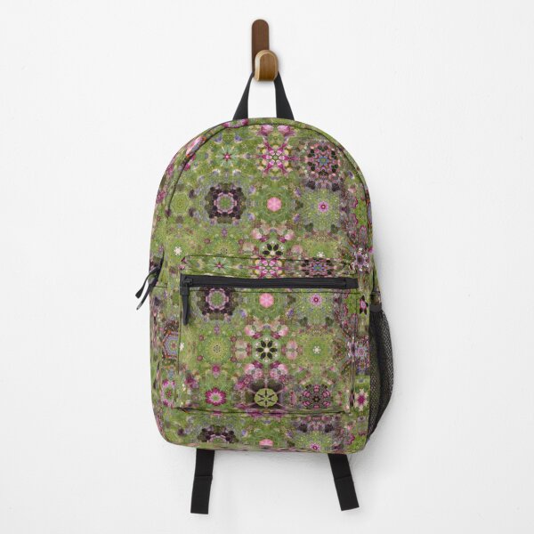 Artikelvorschau, Kaleidoscope Star Flowers - Oriental Floral Pink Blue Green Mandalas entworfen und verkauft von gphotobox.