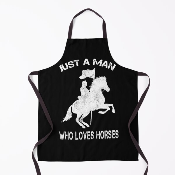 Item preview, Justa man who love horses designed and sold by Zilch-o.