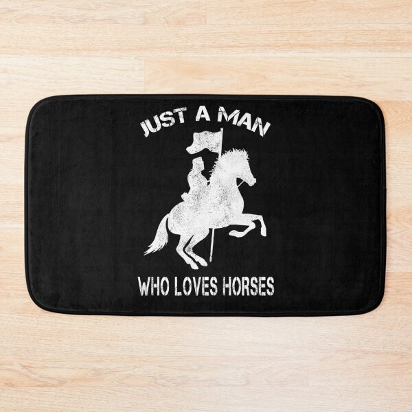 Item preview, Justa hombre que ama a los caballos designed and sold by Zilch-o.