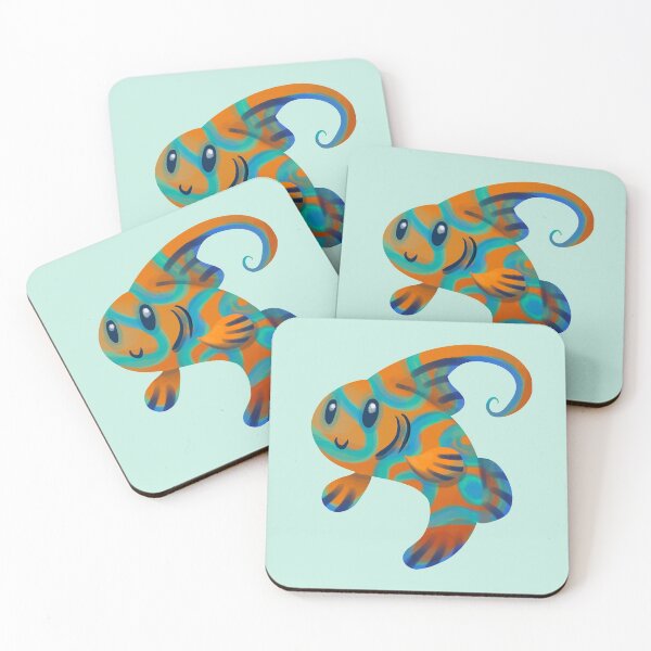 Item preview, Cute Mandarin Dragonet Fish Illustration (no background) designed and sold by narwhalwall.