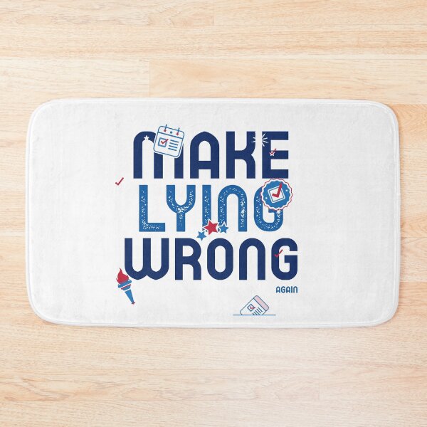 Item preview, Make lying wrong again designed and sold by The Full Cart.