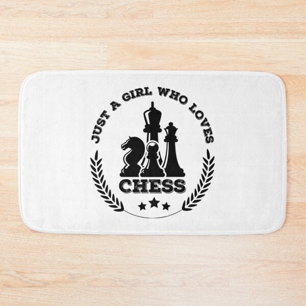 Item preview, Just A Girl Who Loves Chess designed and sold by VernonCruz.