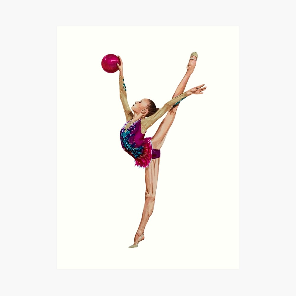Sport Ideas. Young Caucasian Female Rhythmic Gymnast Athle… | Flickr